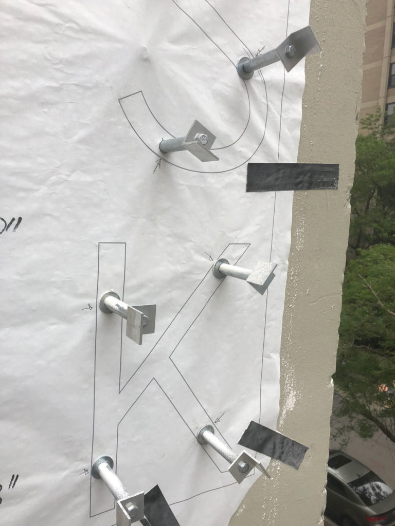 Windy Installs signage installation work